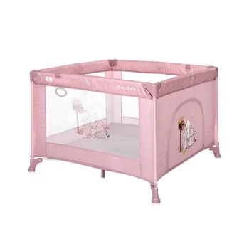 Lorelli ogradica Game zone beige rose rabbits (100x100cm)-2 Lorelli ogradica Game zone beige rose rabbits (100x100cm)-2